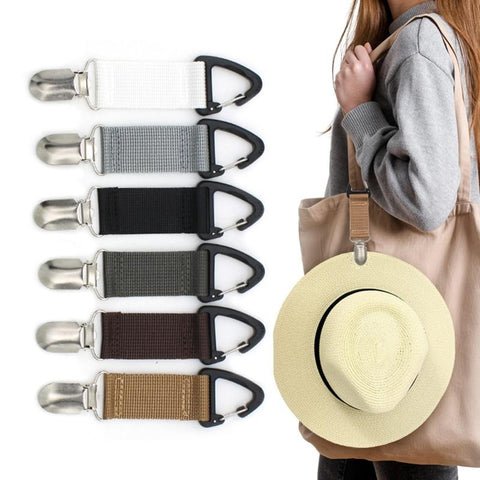 Fabric Clips for Holding on Bag Traveling Hat Clips for-MF00838-Veeddydropshipping
