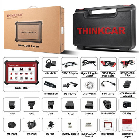 THINKCAR ThinkTool Pad 10 OBD2 Scanner Thinktool Master Diagnostic-AM00320-Veeddydropshipping
