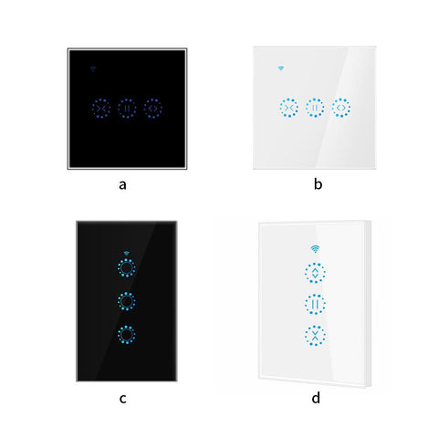 Smart Curtain Switch WiFi Voice Curtain Roller Remote Control-TI01072-Veeddydropshipping