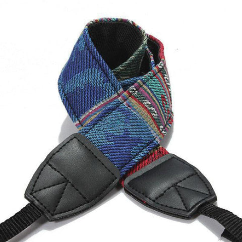 1pc Camera Neck Shoulder Camera Strap Belt Soft SLR DSLR Durable Cotto-CE00426-Veeddydropshipping