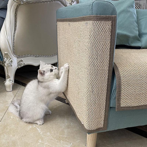 Bamboo Woven Cat Scratcher Sofa Mats-HA01415-Veeddydropshipping