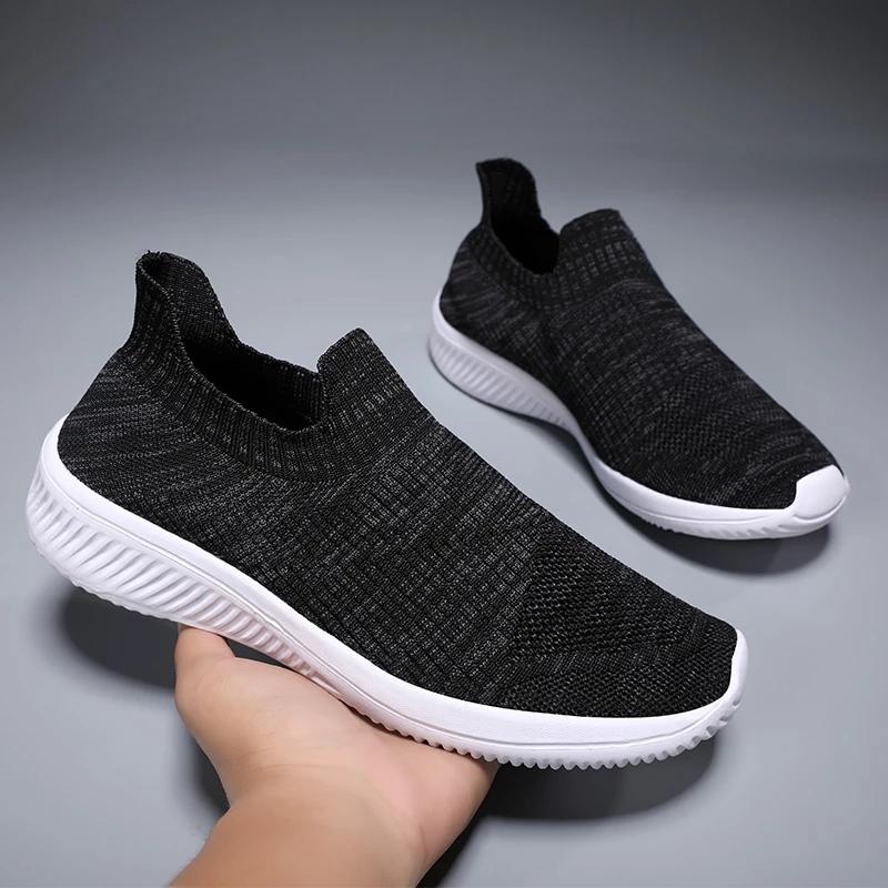 Men Sneakers Slip On Flats Shoes Men Loafers Walking-BS01378-Veeddydropshipping