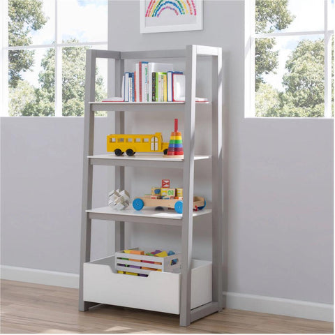 Gateway Ladder Shelf Grey/White-HA01707-Veeddydropshipping