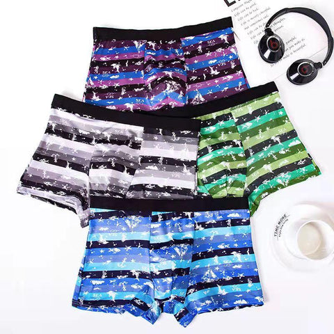 Male Underpants Man Pack Shorts Boxers Underwear Fashion Sexy Mens Boxer-MF01651-Veeddydropshipping