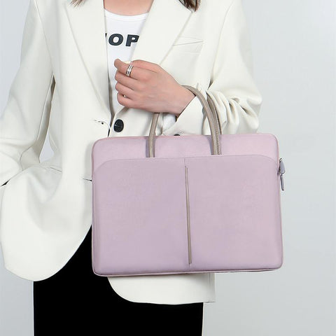 Waterproof Portable Briefcase for Women Fashion 13 14 15 Inch Laptop-BS00442-Veeddydropshipping
