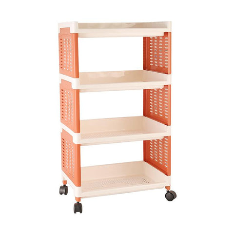 Kitchen storage rack floor barrow-HA01716-Veeddydropshipping
