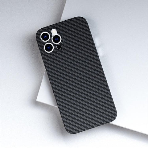 ultra thin 0.3mm PP carbon fiber pattern all-inclusive mobile phone case for iphone-PA00189-Veeddydropshipping