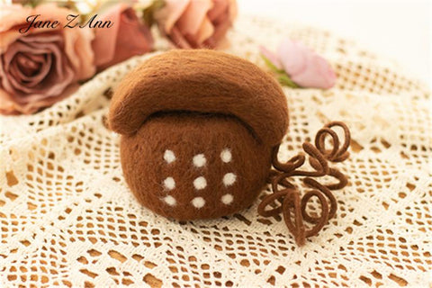 Hand made felt dolls decorative ornaments atmosphere scenery baby photo shooting-TB00481-Veeddydropshipping