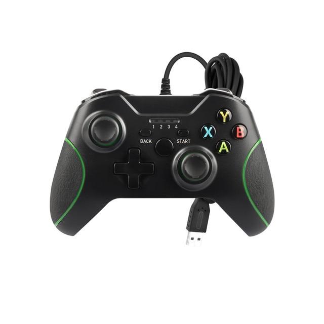 USB Wired Controller PC Gamepad Joystick With Dual Vibration Audio Jack -CE01310-Veeddydropshipping