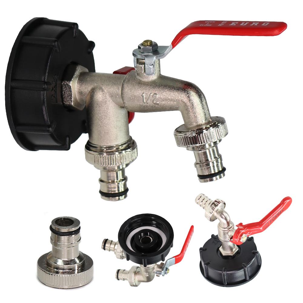 Water Tap with S60 Coarse Thread IBC Tank Cover-HA01539-Veeddydropshipping