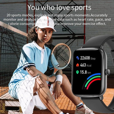 Heart Rate Monitor Smart Watch Men Waterproof Smartwatch -JW00717-Veeddydropshipping