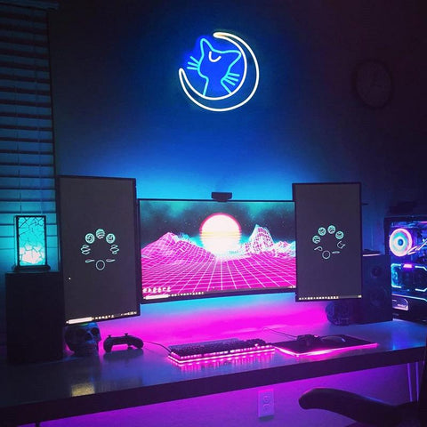 Cat Bedroom Neon Decor Night Lights-TI00489-Veeddydropshipping