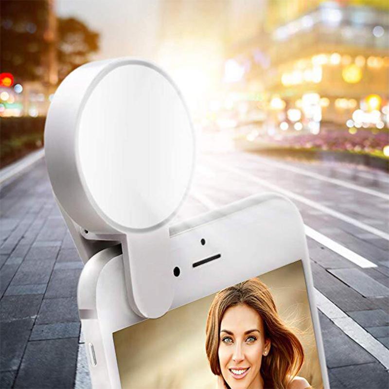 Universal Selfie LED Ring Flash Light Portable Mobile Phone 9 Lamp Beauty Lighting Night-PA00823-Veeddydropshipping