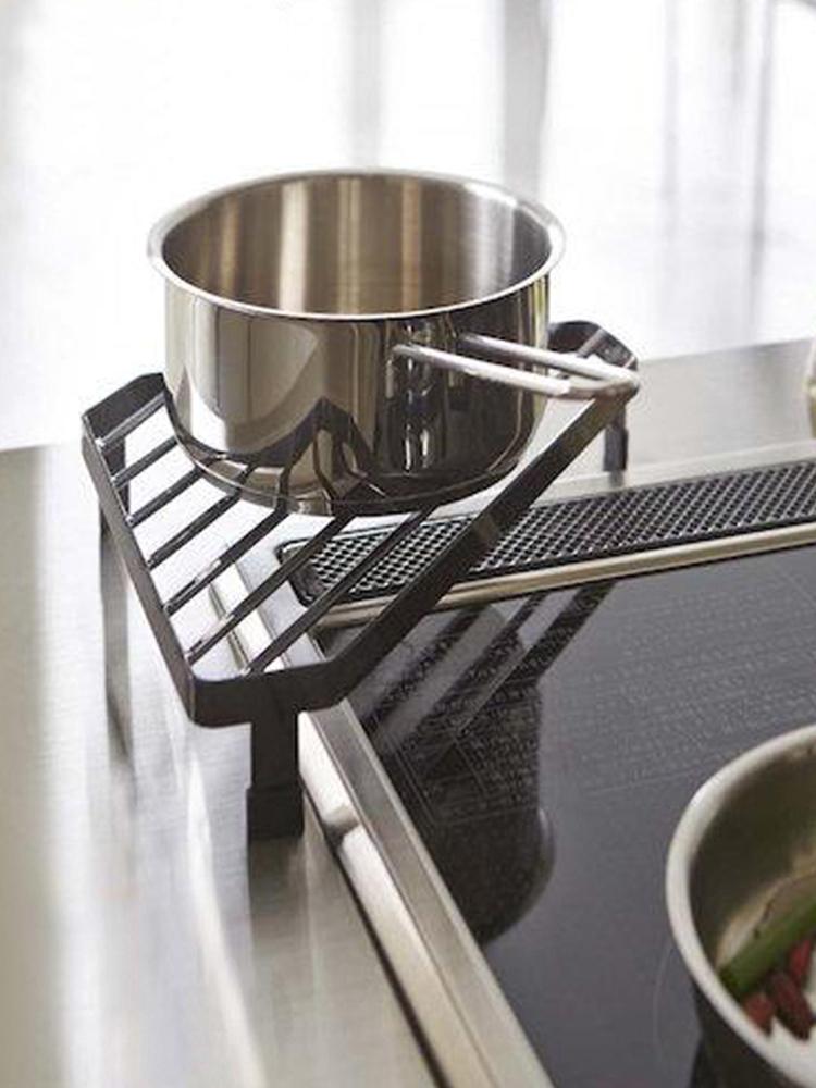 Kitchen triangle pot rack shelf-TI00603-Veeddydropshipping