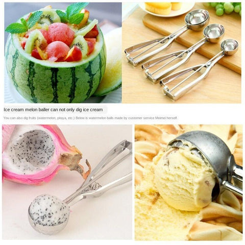 Stainless Steel Ice Cream Spoon Tableware-HA01306-Veeddydropshipping