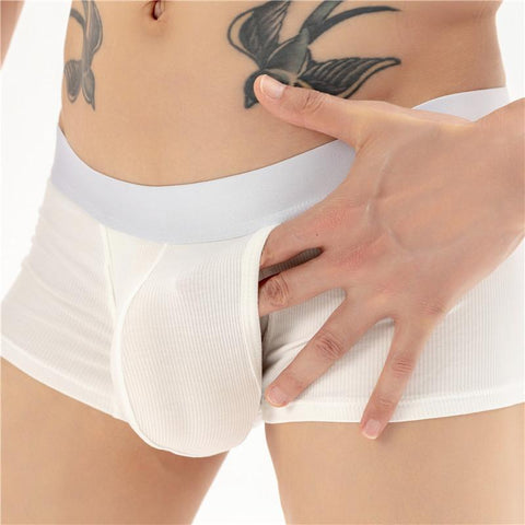 Funny Panties Male Gay Penis Pouch Jockstrap Bulge-MF01407-Veeddydropshipping