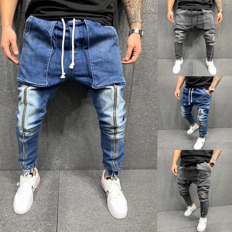 Jean Paul Gaultier Hommeand Leather Long Zipper-MF00562-Veeddydropshipping