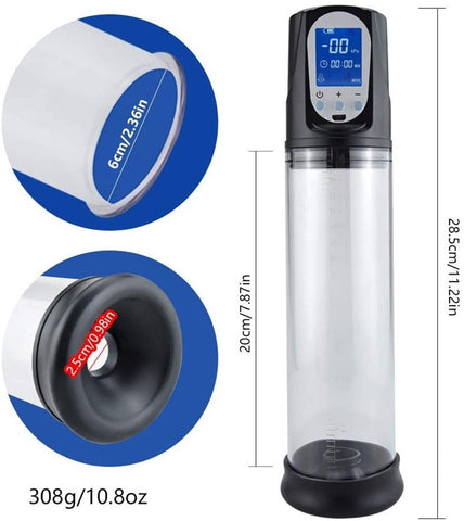 Penis Enlarger Pump Rechargeable Penis Pump Powerful USB Automatic Device -BH01307-Veeddydropshipping
