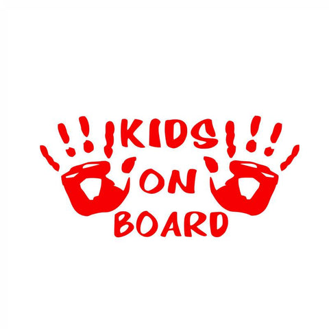 Car Sticker Products KIDS ON BOARD Motorcycle Stickers Stylish-AM00068-Veeddydropshipping