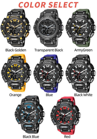 Fashion Digital Watch Men Shockproof Wristwatches Waterproof -JW00782-Veeddydropshipping