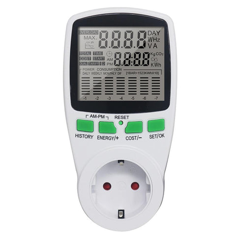 Power Meter Monitor Electricity Measuring Socket Analyzer-TI00169-Veeddydropshipping