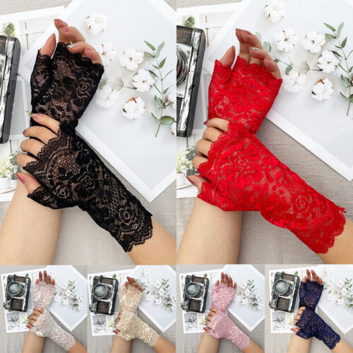 Women Sexy Lace Gloves Ladies-WF01085-Veeddydropshipping
