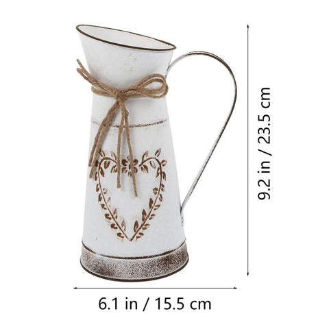 Vase Flower Metal Decor Planter Chic Pot-HA00298-Veeddydropshipping