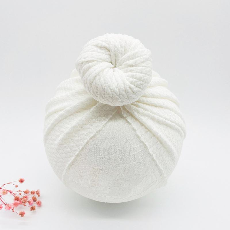 Knotted Hats for Baby Girl Beanie Bow Headband Infant Turban Newborn Head Accessories-Veeddydropshipping-7