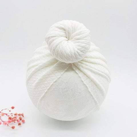 Knotted Hats for Baby Girl Beanie Bow Headband Infant Turban Newborn Head Accessories-Veeddydropshipping-7