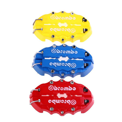 4pcs Disc Brake Caliper Car Covers Front &amp; Rear Kit Car-AM00179-Veeddydropshipping