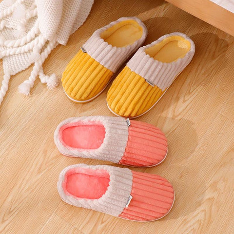 Nonslip Soft Winter Warm House Spa Slippers-BS01071-Veeddydropshipping