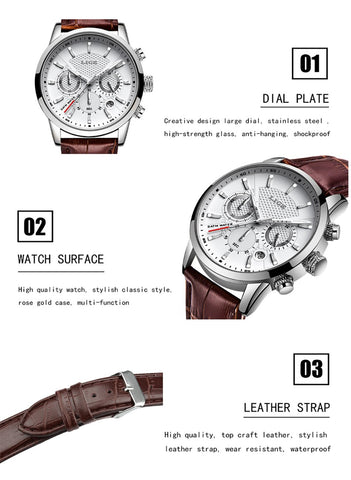 Watches Luxury Leather Casual Quartz Watch Men-JW00650-Veeddydropshipping