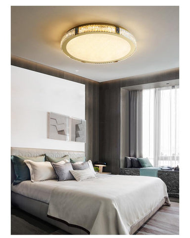 Round Ceiling Lights Crystal Led Lamp-TI00276-Veeddydropshipping