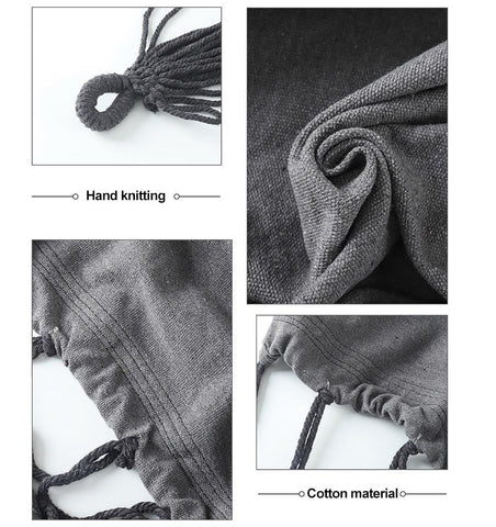 Hammock Chair Outdoor Portable Folding Hanging Rope Swing-HA01645-Veeddydropshipping