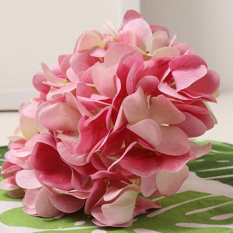 Simulation 3D Hydrangea Head Silk Cloth-HA00670-Veeddydropshipping