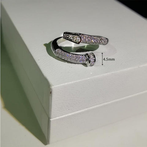 Bling Zircon Stone Wedding Engagement Fashion Jewelry-JW00583-Veeddydropshipping