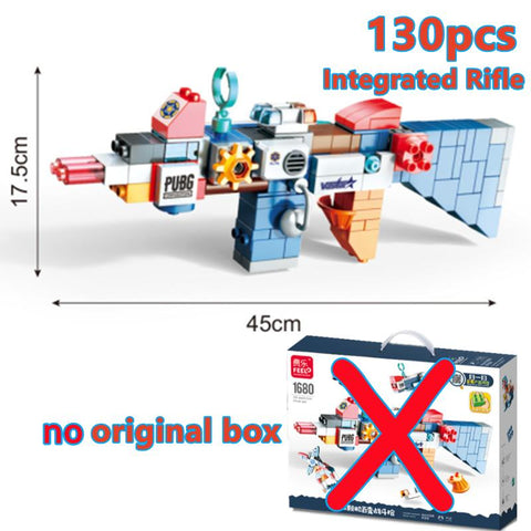DIY Large Big Size Changeable Robot Building Blocks Set Gun Duploed City-TB01473-Veeddydropshipping