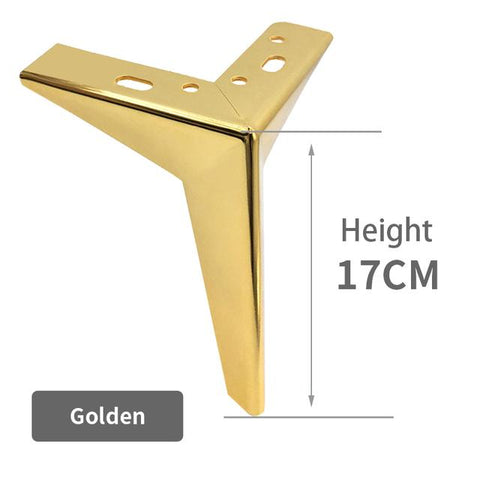 Rhombic metal hardware Furniture Feet-HA01724-Veeddydropshipping