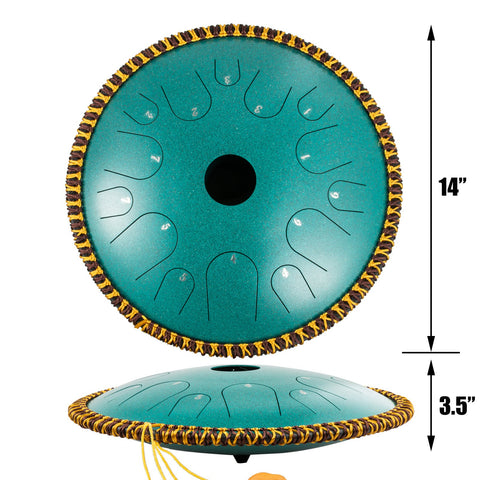 Tone Steel Tongue Drum In C Minor Hand Pan Drum  With Travel Bag -CO00011-Veeddydropshipping
