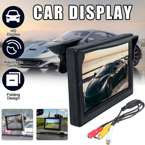 Car Monitor 4.3 inch TFT LCD HD Digital Display Monitor For Rearview Reverse-AM00690-Veeddydropshipping