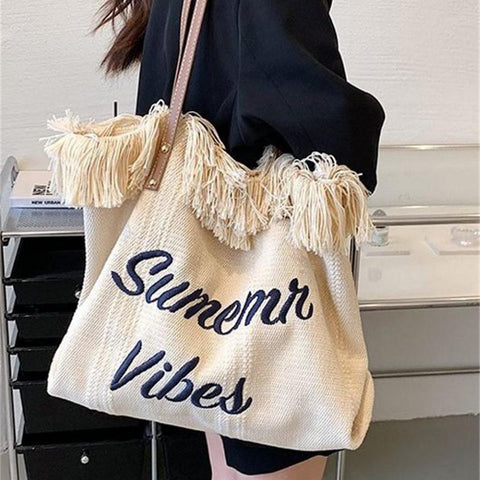 Tote Bag Large Capacity Bucket Bags Female Shopper Bag-BS00101-Veeddydropshipping