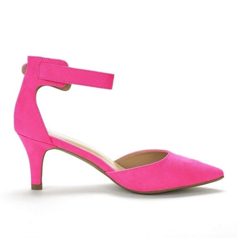 Thick Heel Pumps Wedding Party Shoe Newest Women-BS00948-Veeddydropshipping