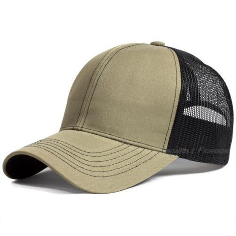 Back Snapback Baseball Cap Solid Visor-MF00828-Veeddydropshipping