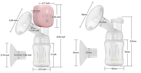 Cmbear All-in-on Intelligent LCD Display USB breast pump Baby Breastfeeding-TB00689-Veeddydropshipping