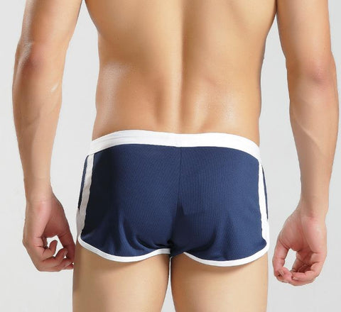 Men Underwear Sports Board Shorts Swim Trucks Thin Drawstring Boxers-MF01662-Veeddydropshipping