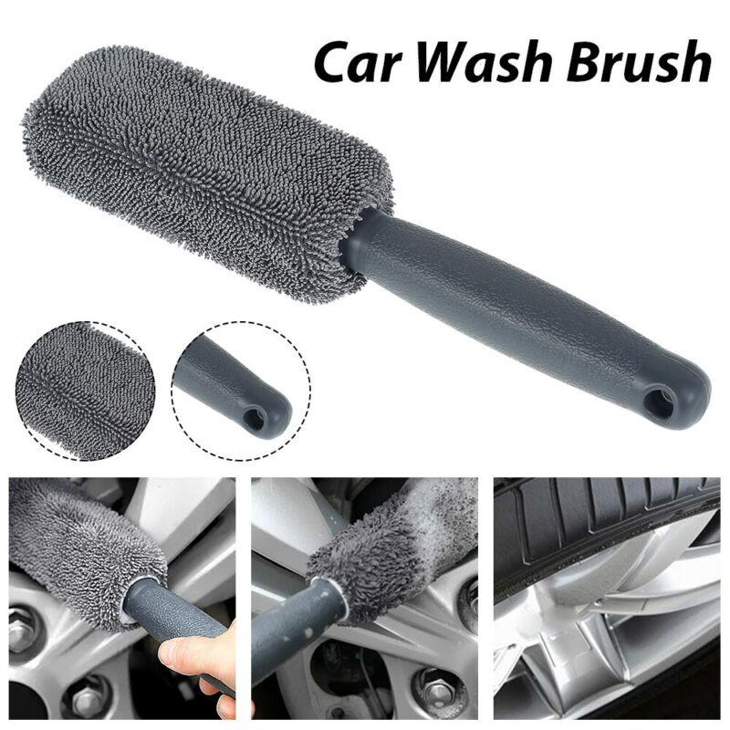 Car Wheel Cleaning Brush Tool Tire Washing Clean Soft Bristle Cleaner-AM00474-Veeddydropshipping