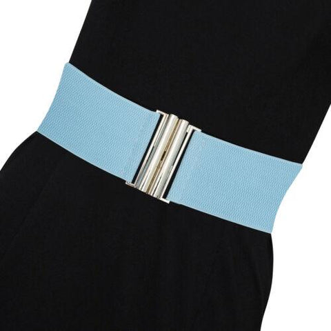 Elasticated Belt Wide Ladies Waist Cincher-WF01060-Veeddydropshipping