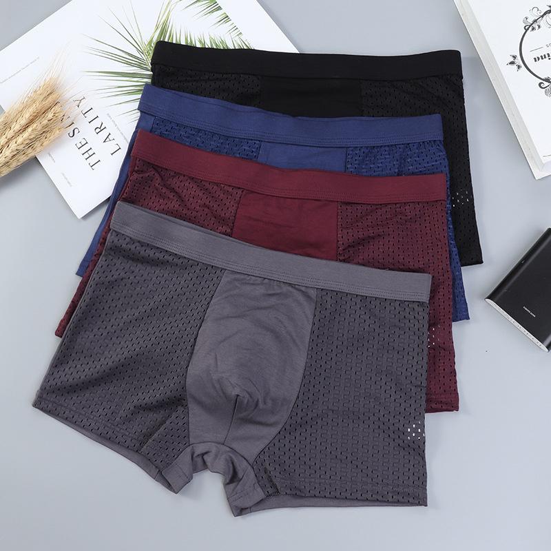 Mesh Breathable L-5XL Boxee Men Underwear Brief Underpants-MF01515-Veeddydropshipping