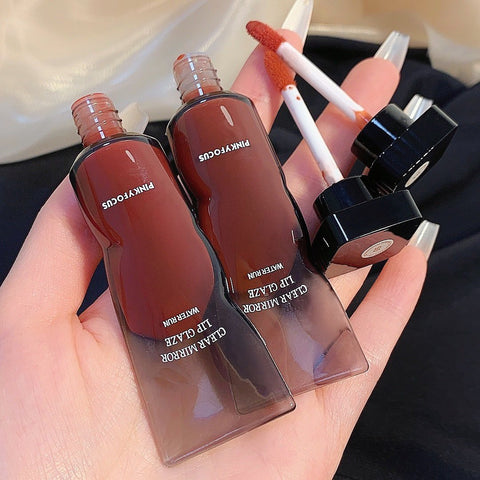 Mirror Water Lip Glaze High Gloss Red Lip-BH00644-Veeddydropshipping
