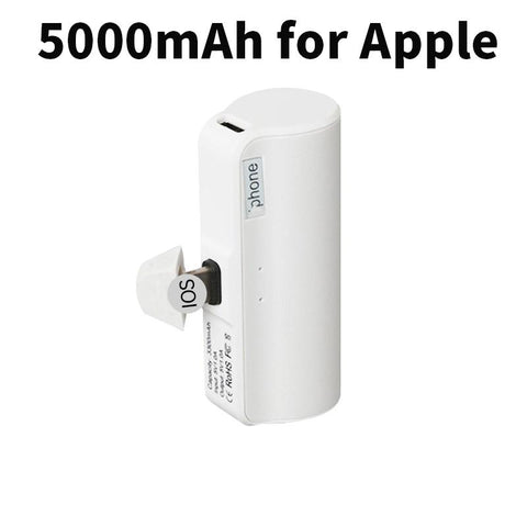 Mini Power Bank 5000mAh Portable Charging Powerbank Mobile Phone Spare External Battery-PA00488-Veeddydropshipping